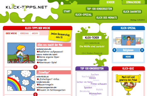 Kinder und Medien: 13 Links für Eltern