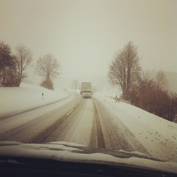 Driving Home for Weihnachtsfeier