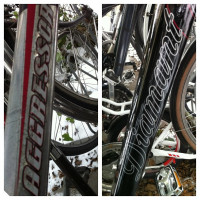 Altes Rad vs. neues Rad. Zeiten &auml;ndern dich.