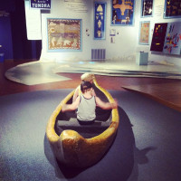 Das Indianerboot f&auml;hrt jetzt in die Arktis