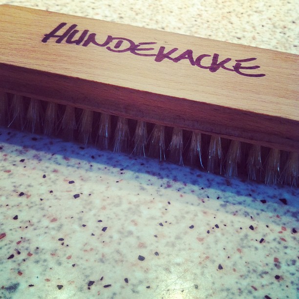 B&uuml;rsten, die man nicht so gern benutzt.