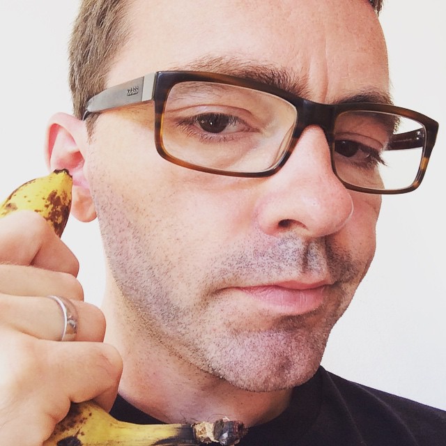 Mit dem Bananentelefon die Zwillinge vom @gdelling angerufen (schlechte Verbindung)