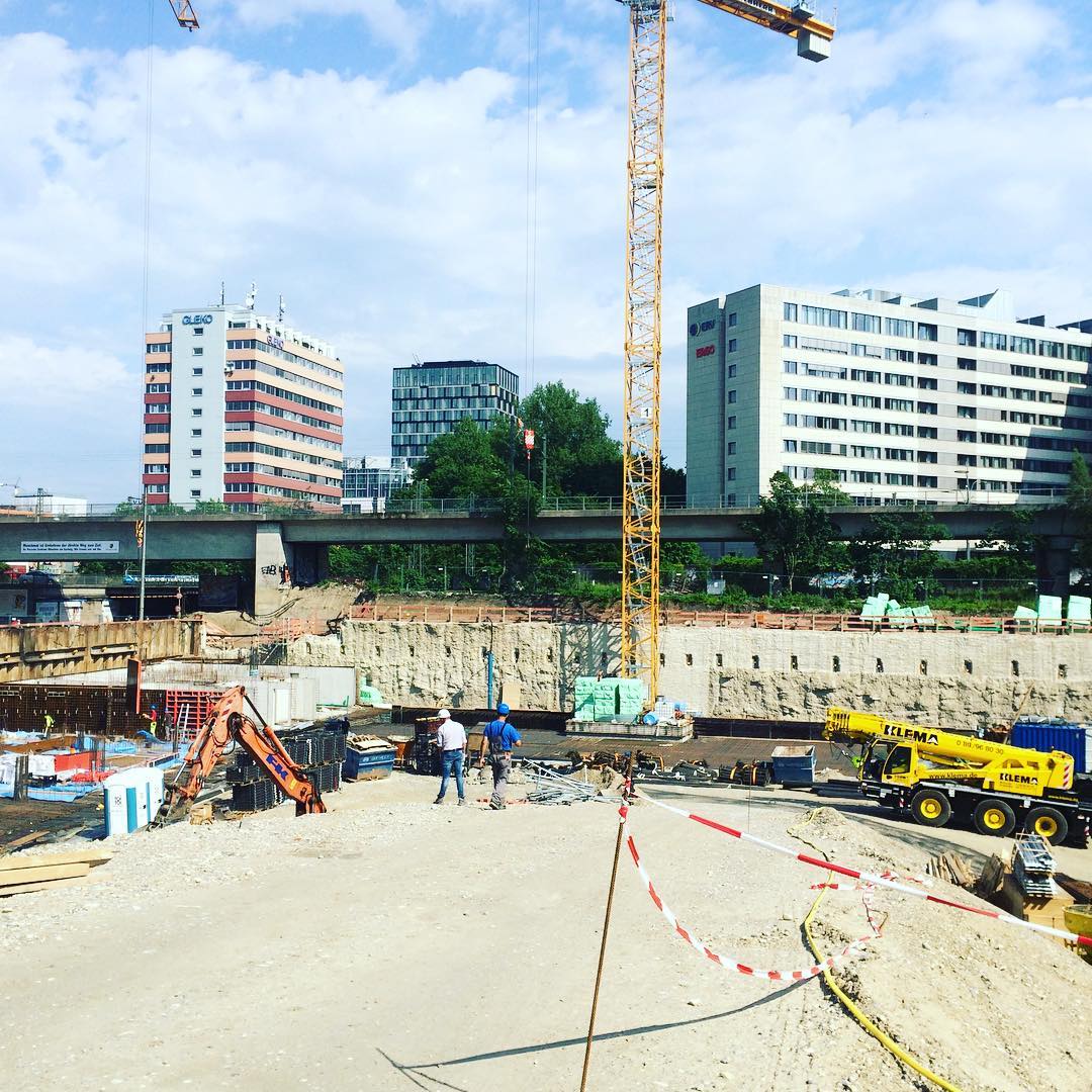 Der Arbeitsplatz von K1, K2 und K3.