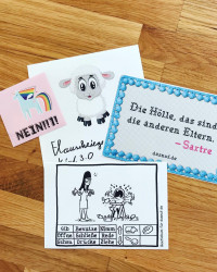 ❤️ &Uuml;berraschungspost: Die Nuffkleber von @dasnuf