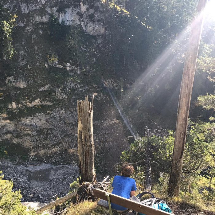 Nach Mittenwald fahren wir von M&uuml;nchen aus knapp 2 Stunden mit dem Zug. Ab Murnau wird die Strecke i