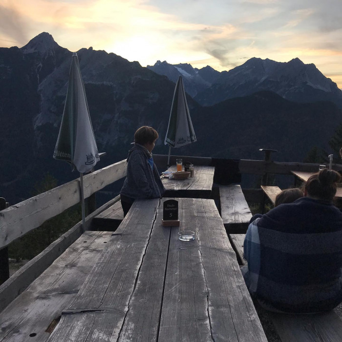 Nach Mittenwald fahren wir von M&uuml;nchen aus knapp 2 Stunden mit dem Zug. Ab Murnau wird die Strecke i
