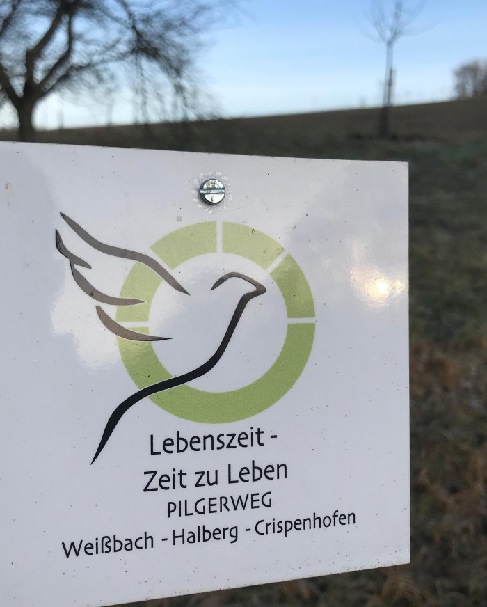 Kaum mal ne Weile nicht im L&auml;ndle, schon wird der Ort ans internationale Pilgernetzwerk angeschlosse