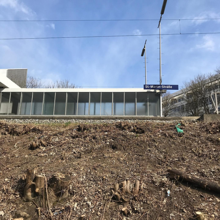 heute durch Ramersdorf/Giesing. Spielen verboten. Aber der neue alte B&uuml;rgermeis