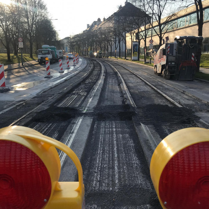 geht heute erst mal durch das Werksviertel (die &Auml;lteren, also ich, sagen dazu j