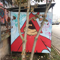 Schön, dass die Sprayer heutzutage Orko noch kennen.