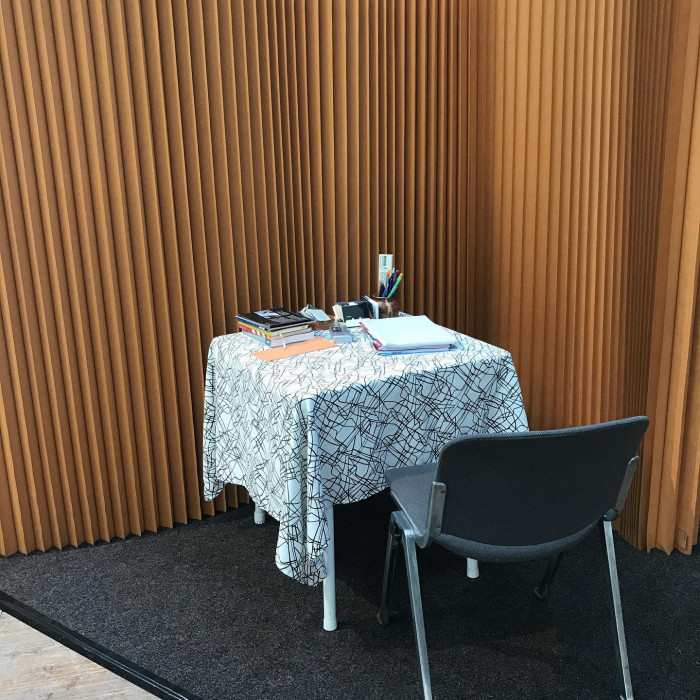 Der Kopfbau in der Messestadt Riem war das Kassengebäude für die Besuchertribüne des ehemaligen F